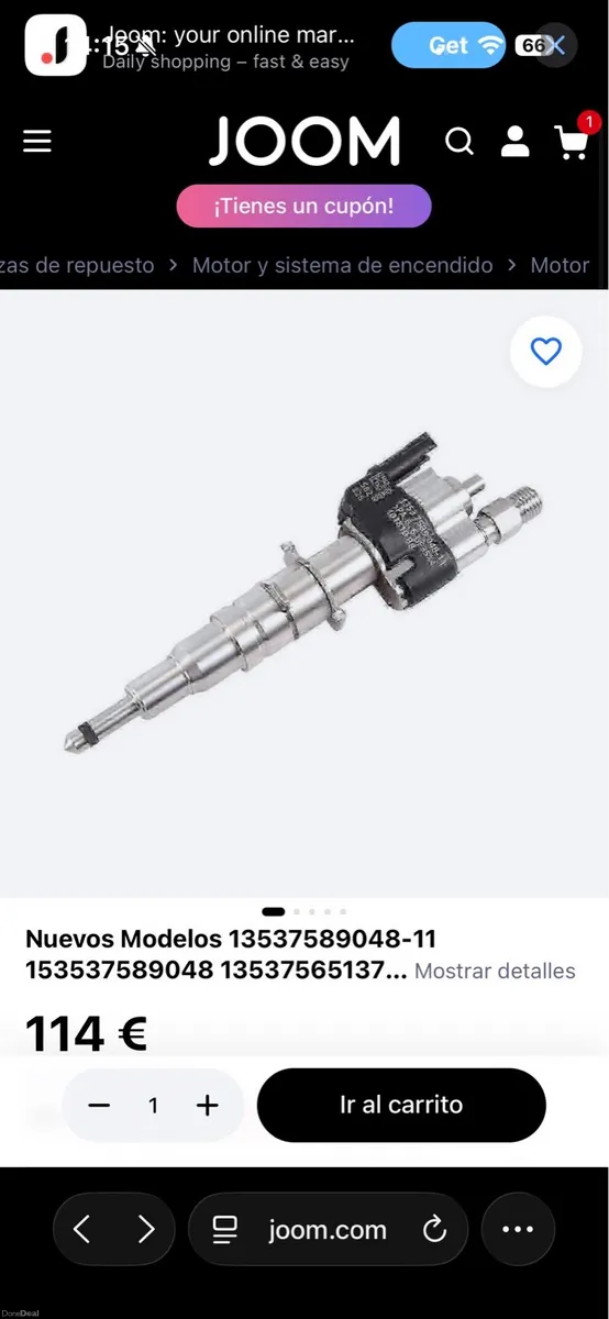 Injectors E92 N43 320i 2008 like new - Image 1