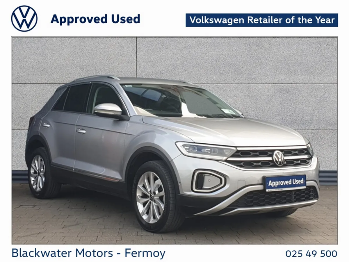 Volkswagen T-Roc 1.5TSI 150BHP STYLE AUTOMATIC WIT - Image 1