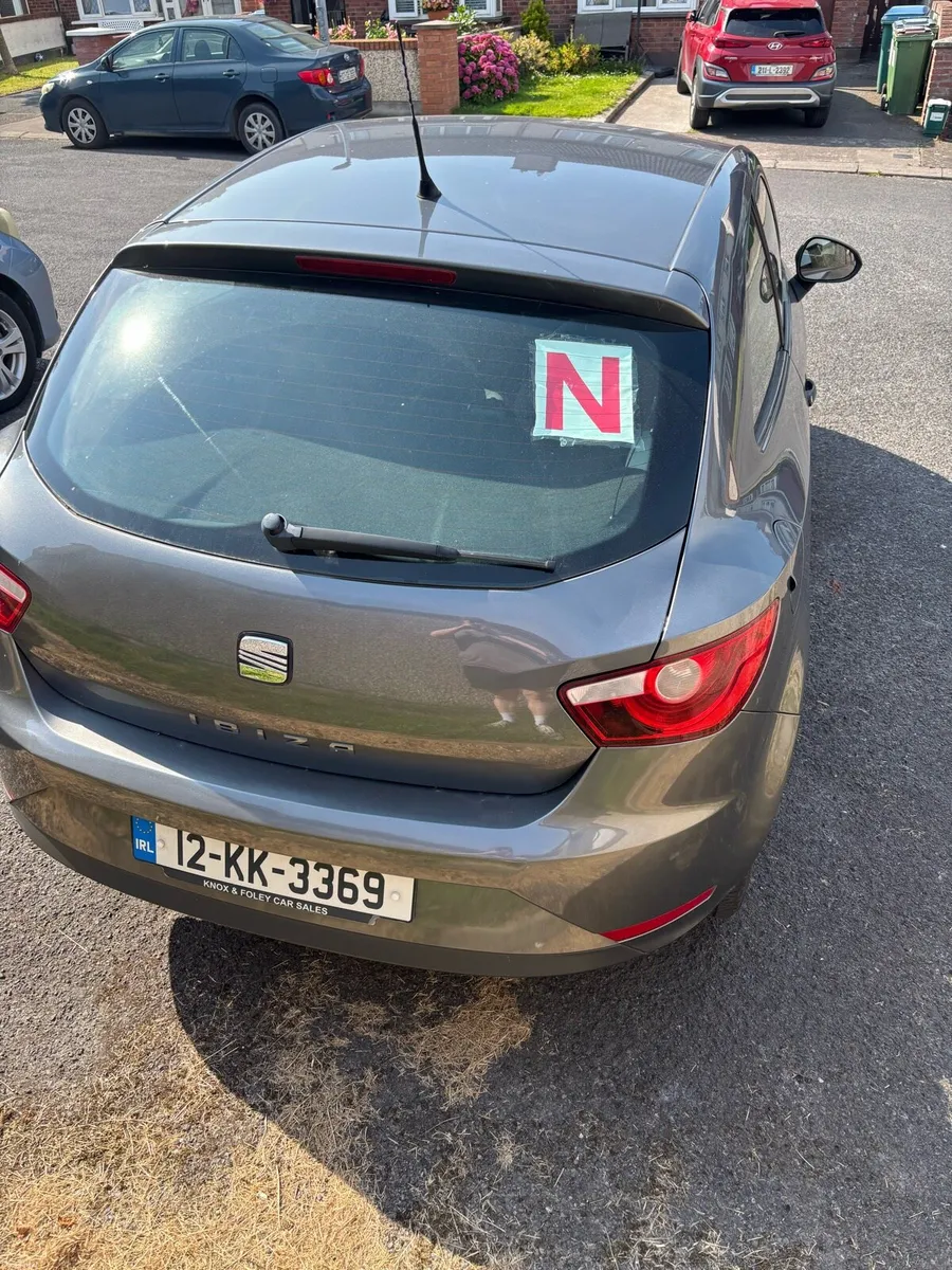2012 seat Ibiza coupe 1.2L petrol new nct - Image 3