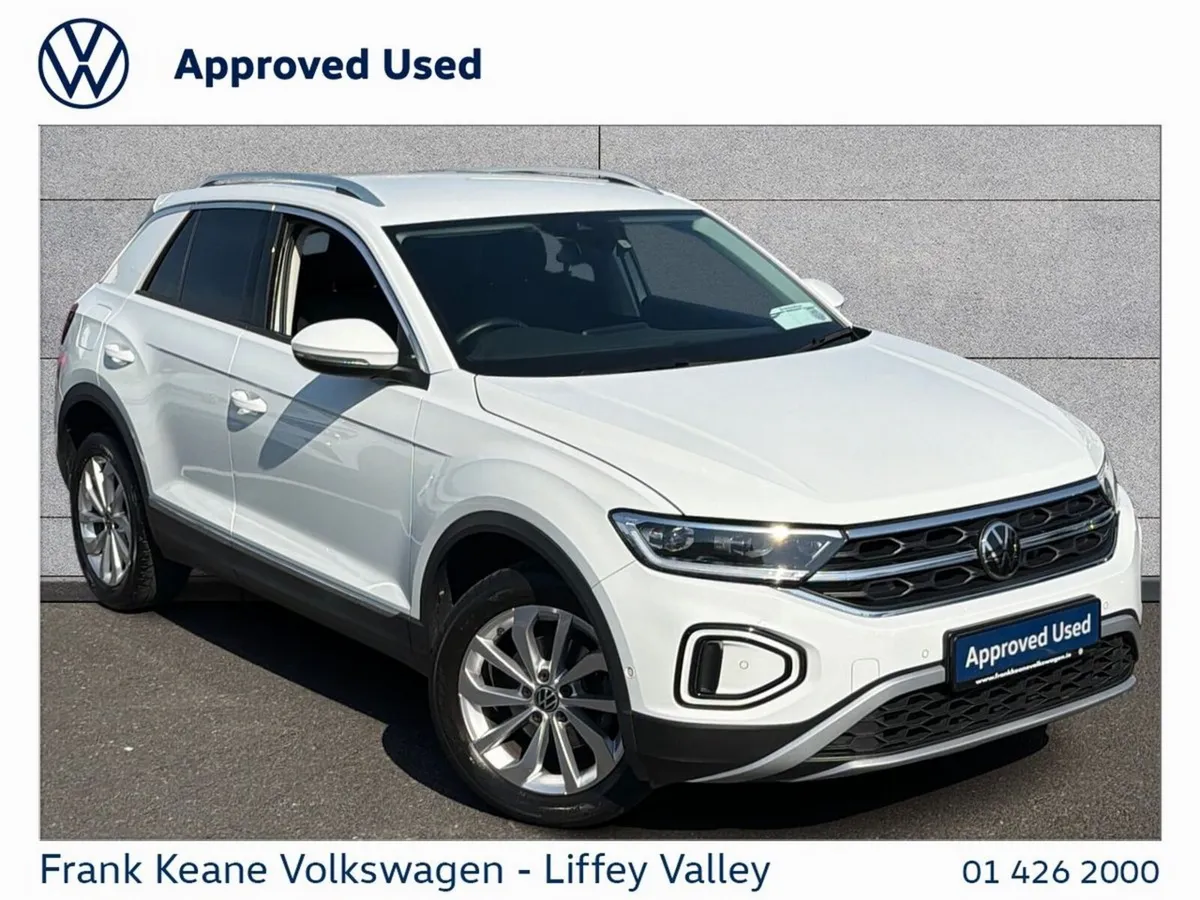 Volkswagen T-Roc STYLE 1.0 TSI 110HP *PURE WHITE* - Image 1