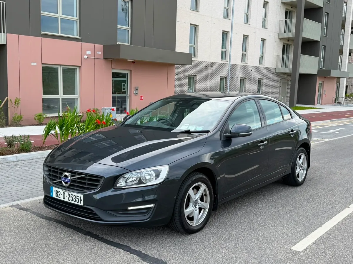 2018 Volvo S60 2.0diesel D3 Luxury Nct and tax - Image 1