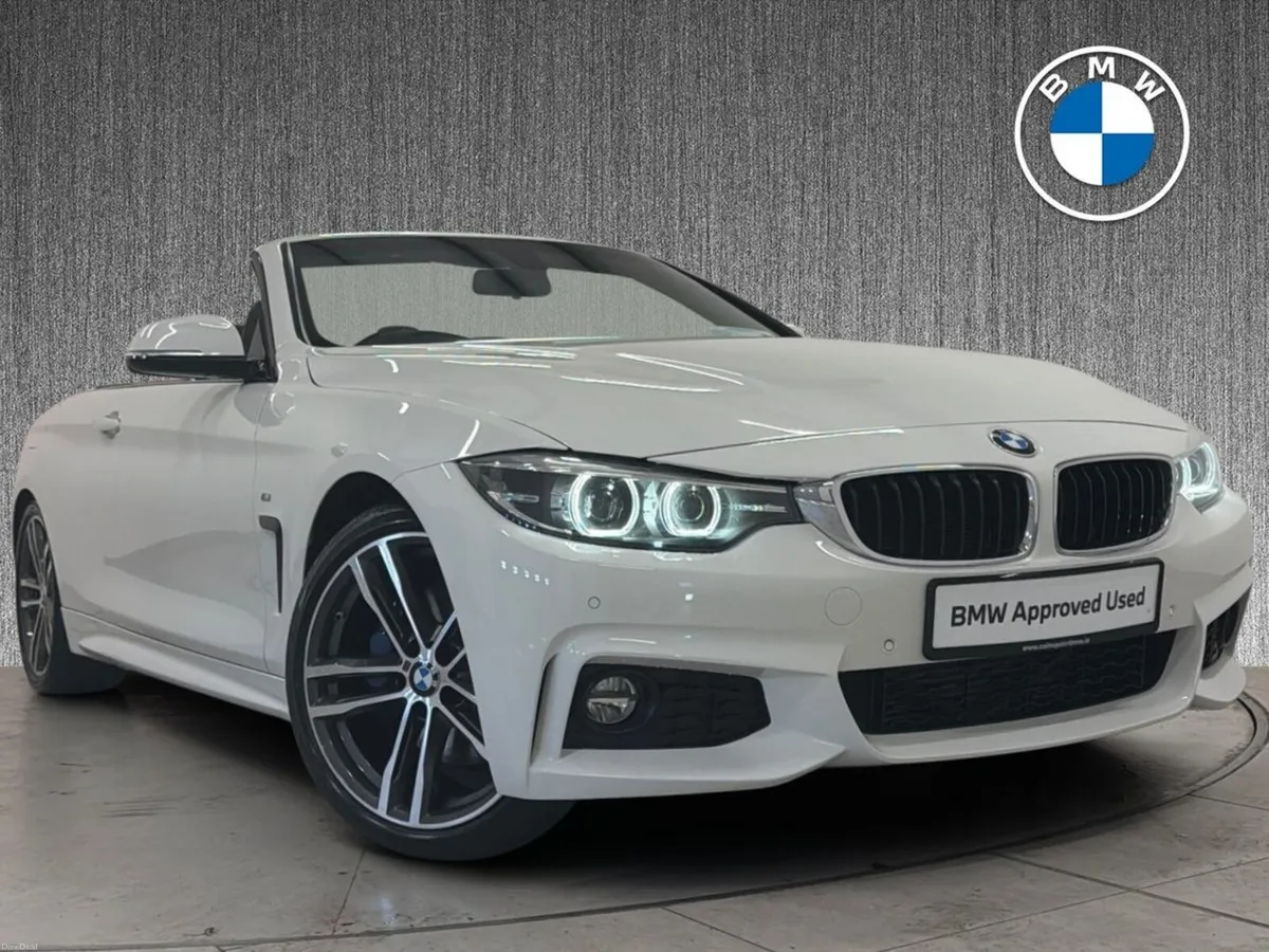 BMW 4-Series 420d M Sport AUTO CONVERTIBLE - Image 1