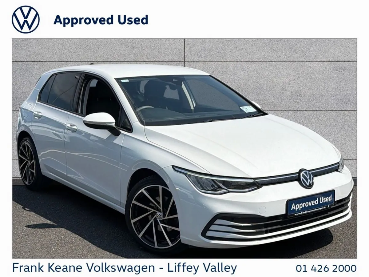 Volkswagen Golf 1.0 TSI 90HP *PURE WHITE* *REAR PA - Image 1