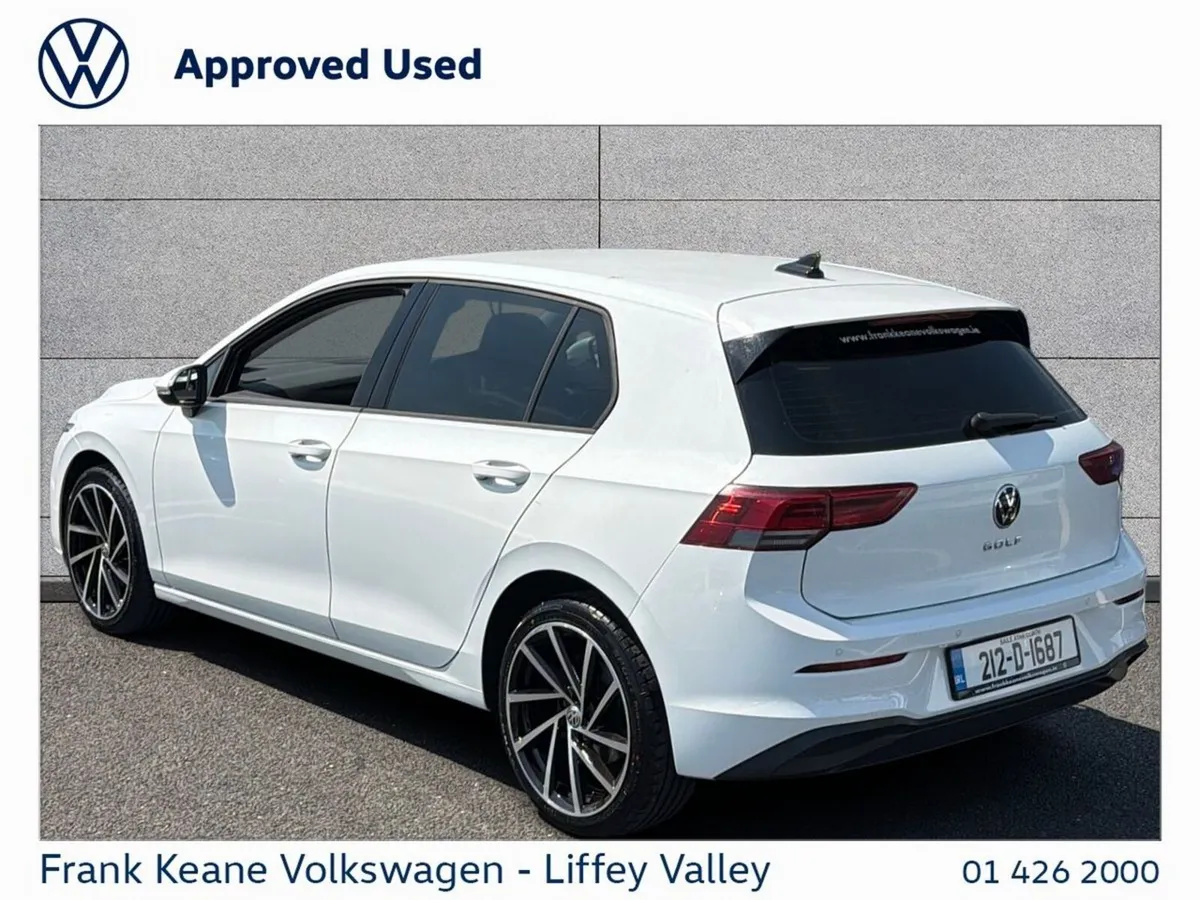 Volkswagen Golf 1.0 TSI 90HP *PURE WHITE* *REAR PA - Image 3