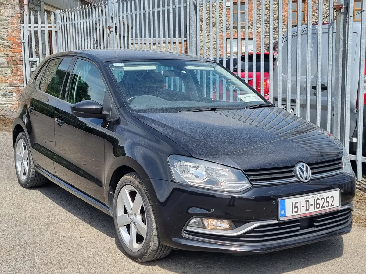 2015 VOLKSWAGEN POLO COMFORTLINE NCT&TAX €8,900 - Image 1
