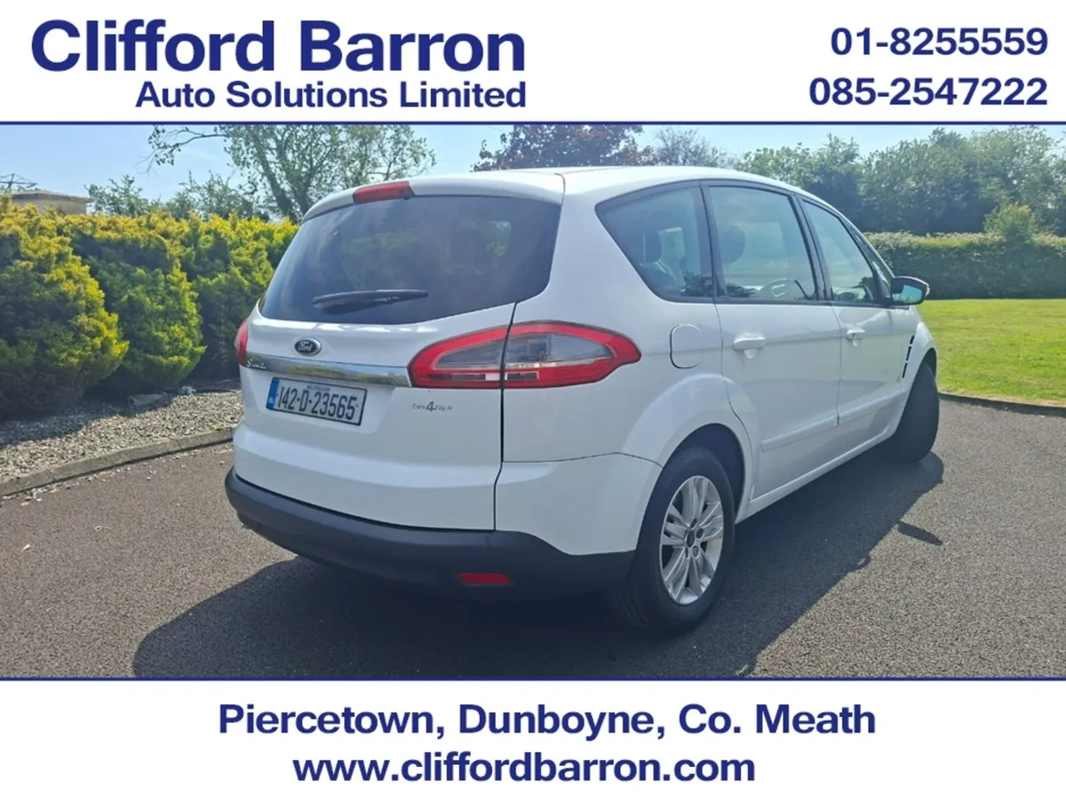 Ford S-Max 1.6 TDCI ZETEC 113BHP S/ S/S 5DR - Image 3