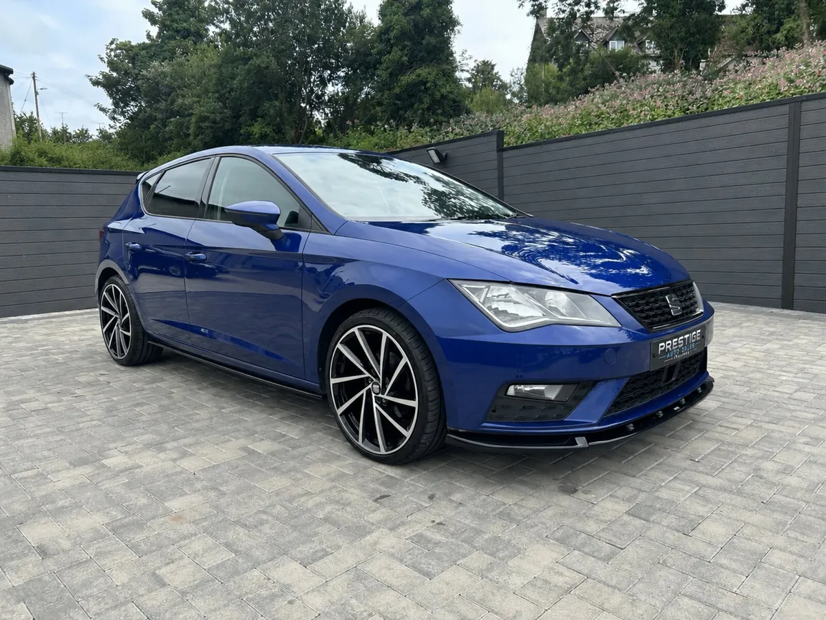 191 SEAT LEON TDI SE DYNAMIC IN MYSTERY BLUE - Image 1