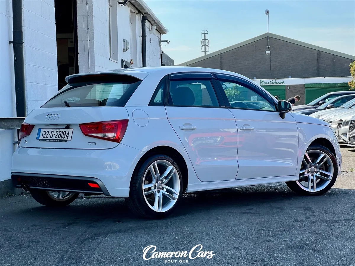 AUDI A1 SLINE AUTOMATIC ALPINE WHITE STUNNING - Image 3