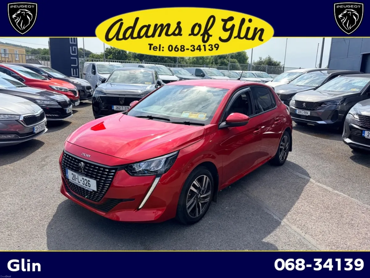 Peugeot 208 ALLURE 1.2 100 6.3 4DR AUTO AUTOMATIC - Image 1