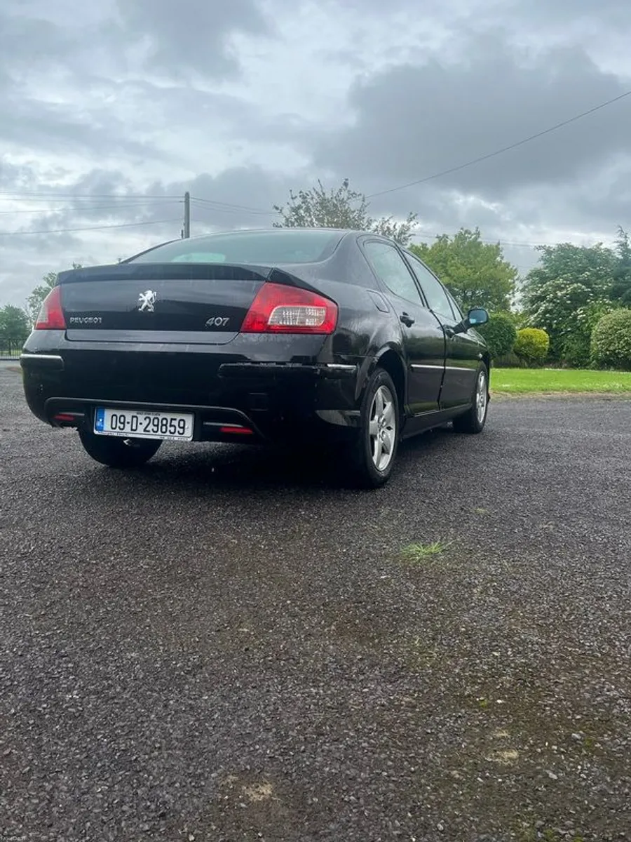 2009 Peugeot 407 1.6 hdi new NCT 09/27 - Image 4