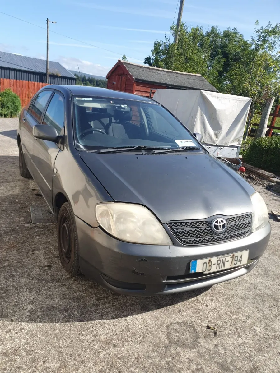 Toyota Corolla 2003 - Image 1