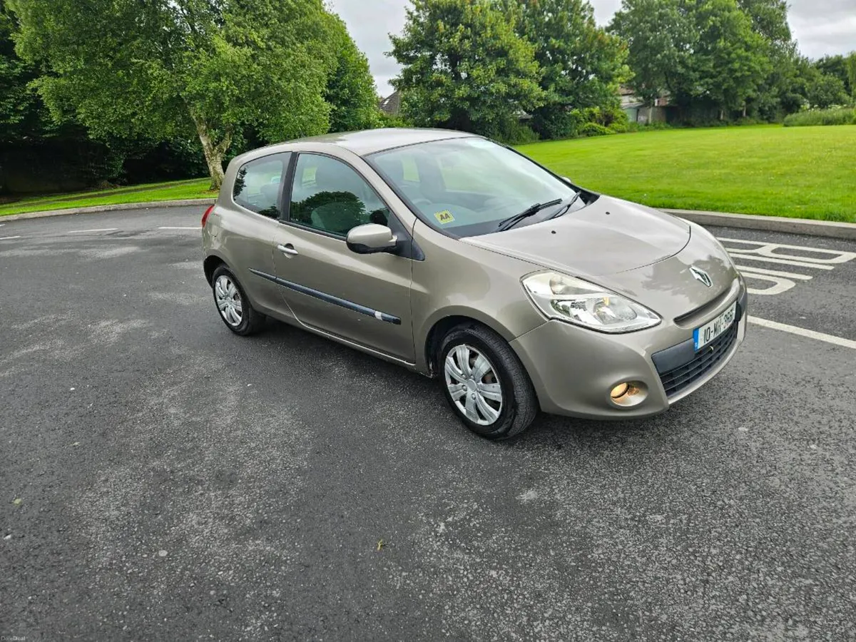 2010 RENAULT CLIO 1.2 NEW NCT 03/27 - Image 1
