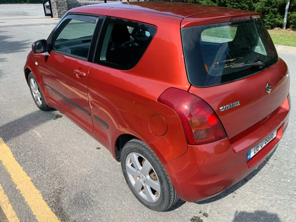 2008 Suzuki Swift petrol, Nctd 1/27, Taxed 3/27 - Image 4