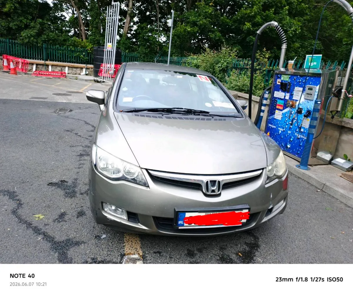 2008 Honda Civic Hybrid Auto – NCT 11/26 - Image 2