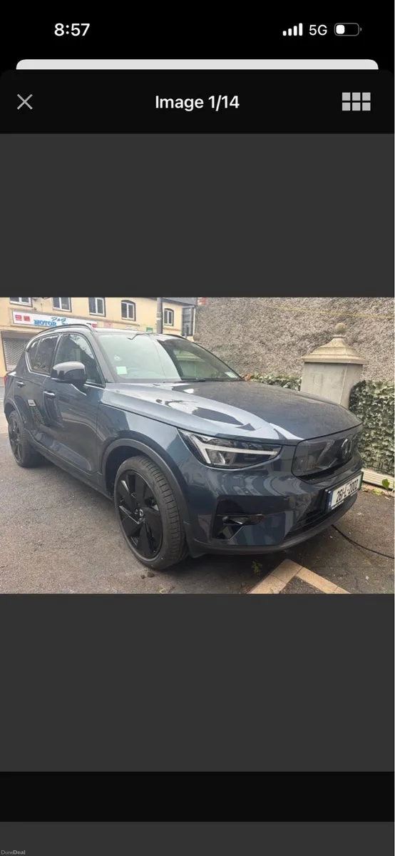 2026 Volvo EX 40( BLACK PACK) DEMIN BLUE - Image 3