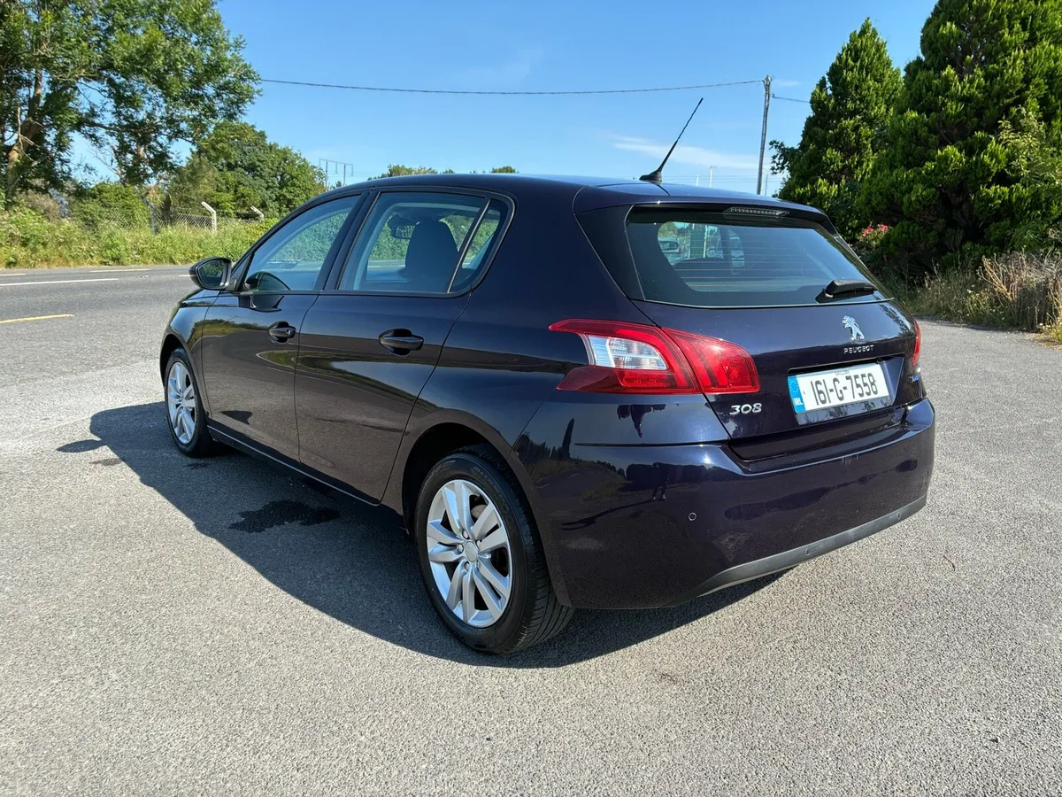 2016 Peugeot 308 1.6 100Bhp €4,950 ..NEW NCT.. - Image 5