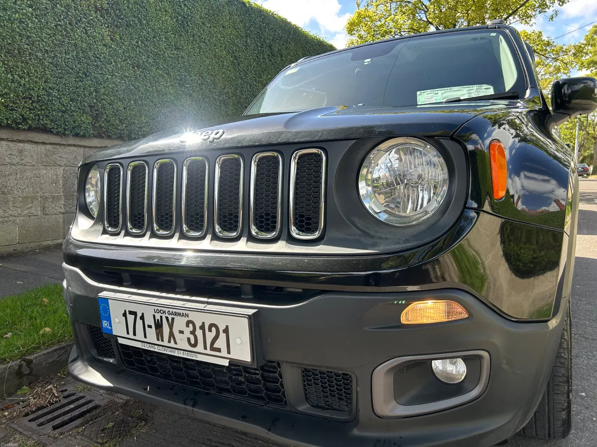 2017 JEEP RENAGADE LONGATTUDE SAT NAV - Image 1