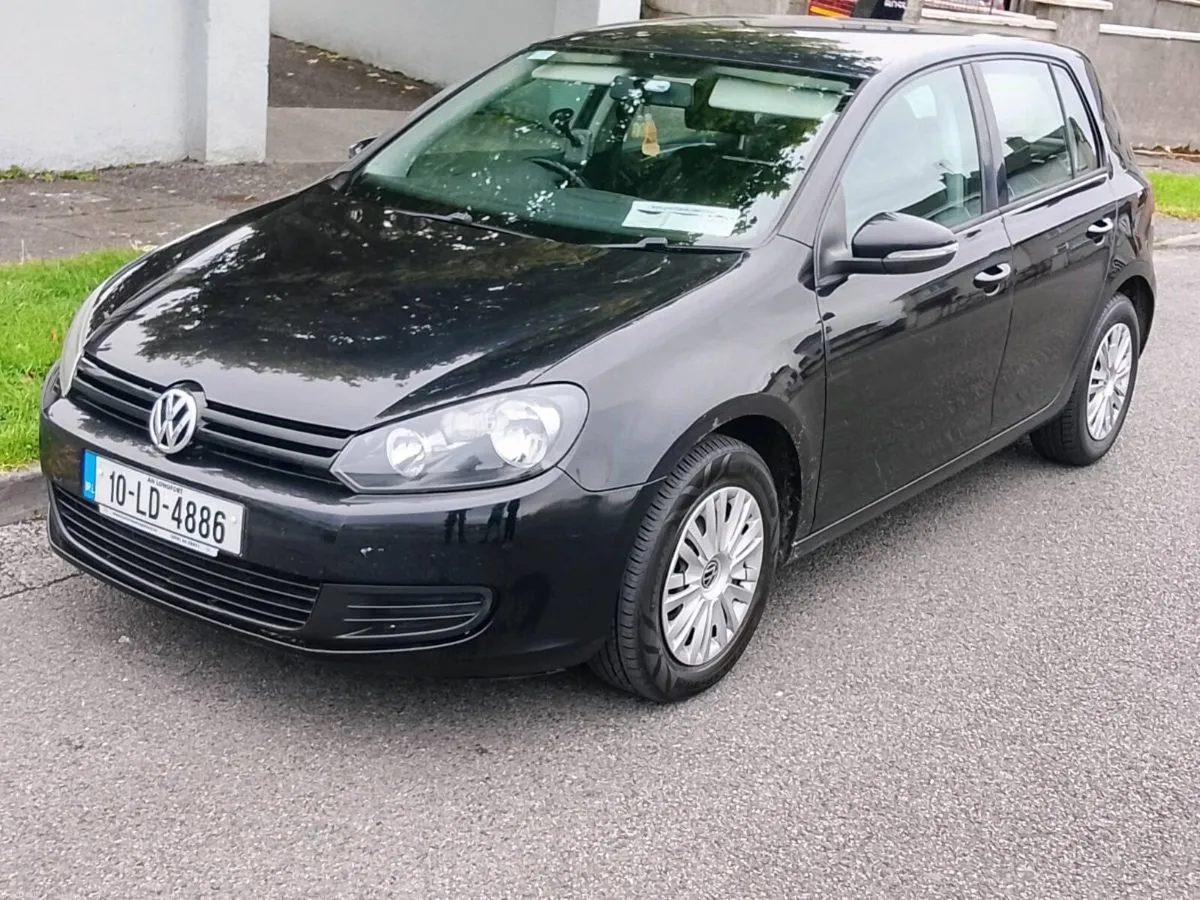 10 vw golf 1.6 tdi NCT + tax mint - Image 3