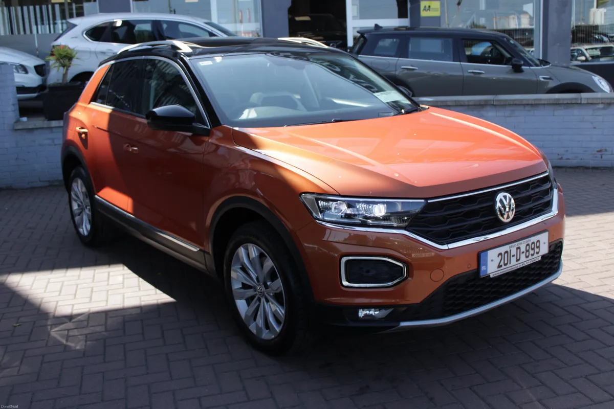 2020 VOLKSWAGEN T-ROC 2.0 TDI 150BHP DSG 5DR SUV - Image 2