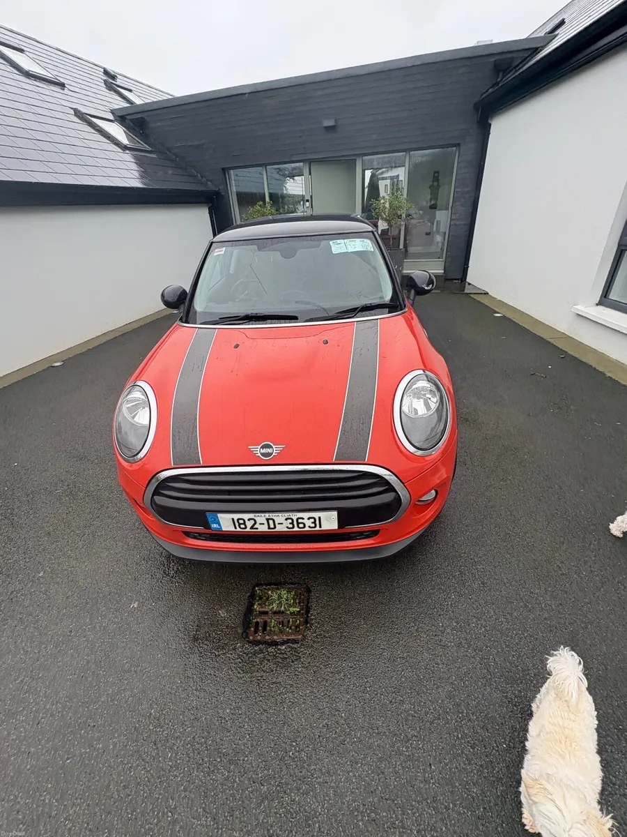 Orange and black Mini Cooper - Image 2