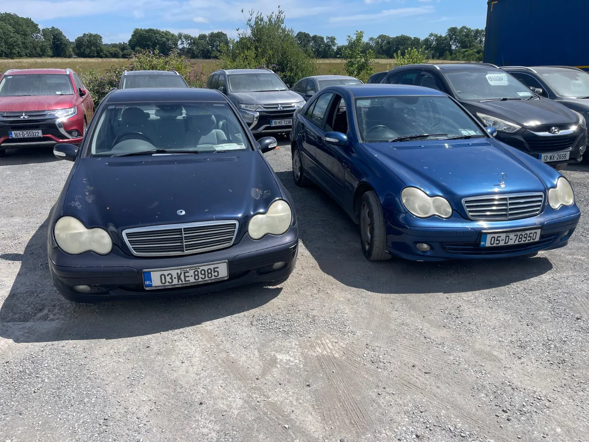 2 CARS (2005 and 2003 Mercedes C180 - Image 2