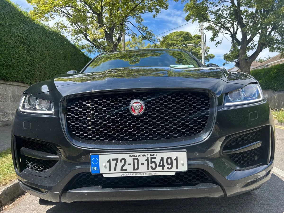 2017 JAGUAR F PACE R SPORT PANORAMIC SUNROOF - Image 2