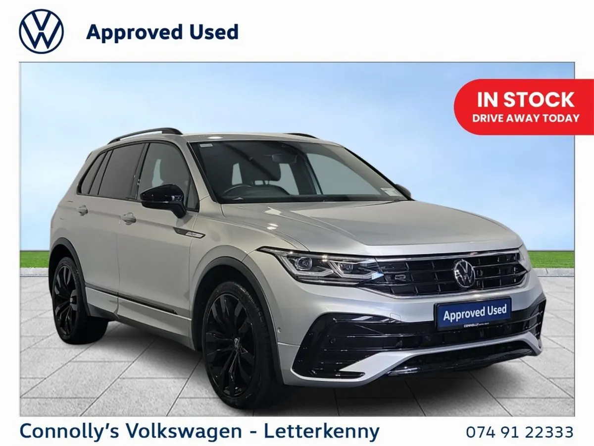 Volkswagen Tiguan R-LINE 2.0TDI DSG 150HP *Black P - Image 1