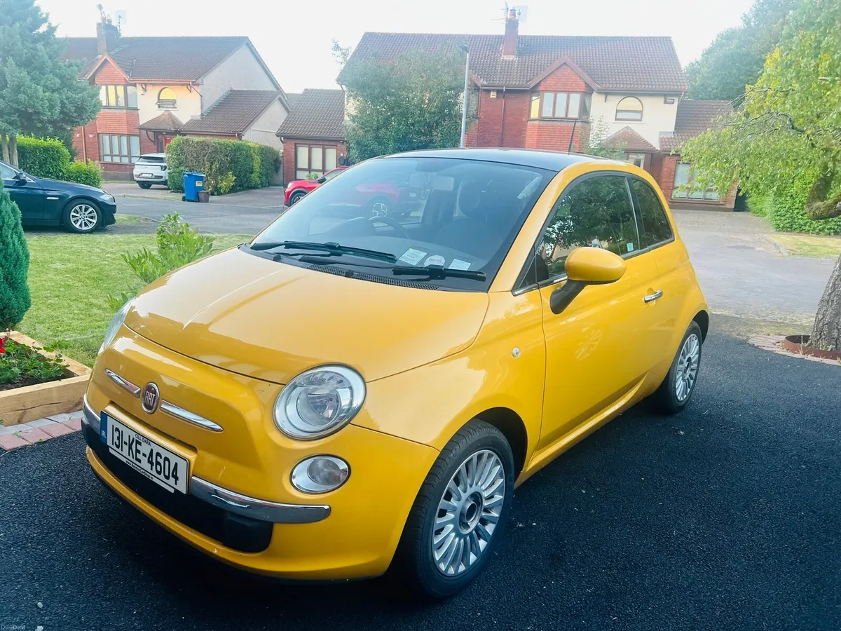 2013 Fiat 500 1.2 Lounge petrol- New NCT - Image 1