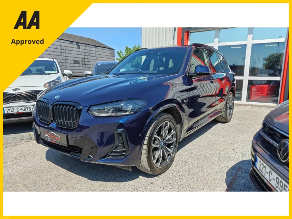 BMW X3 2022 M Sport Pro Tanzinite Blue - Image 6