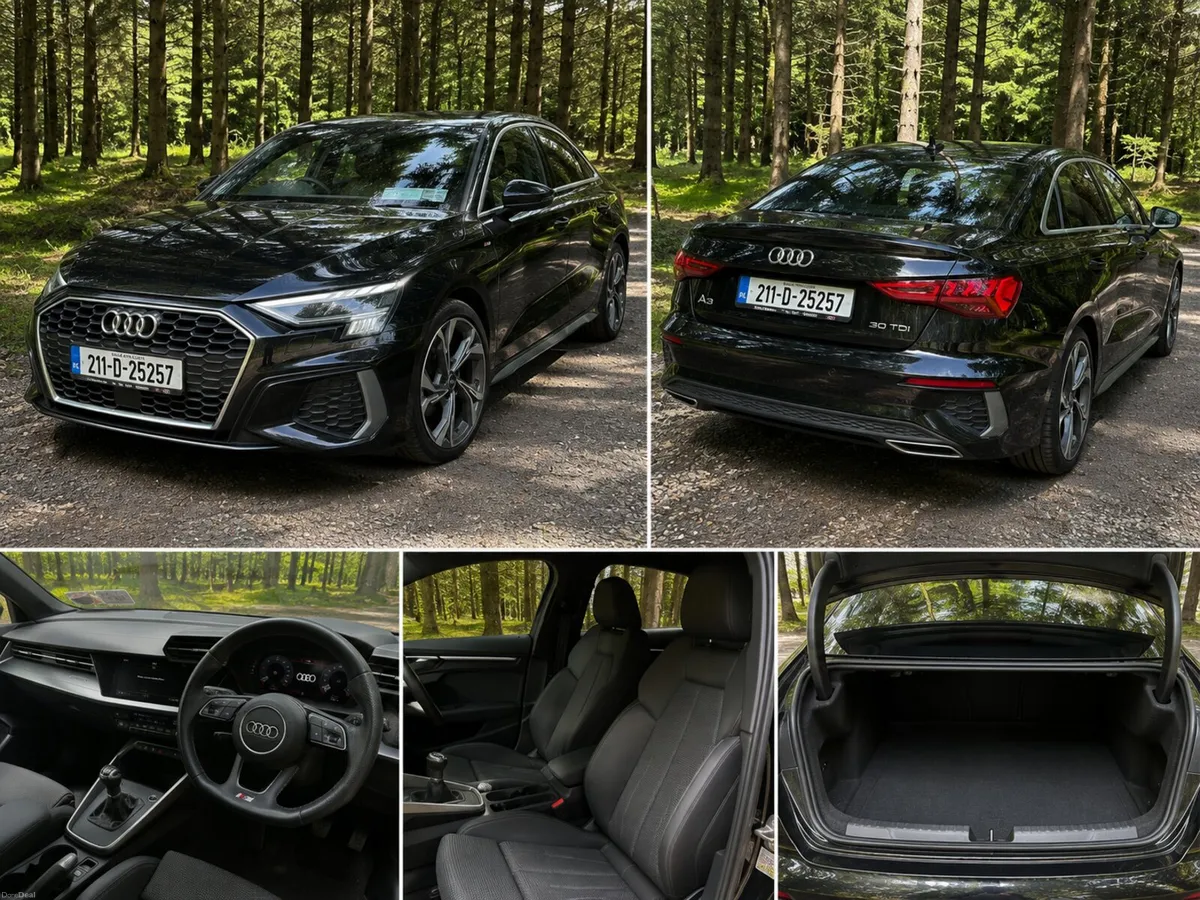 Audi A3 2021 S Line Low KM Stunning - Image 1