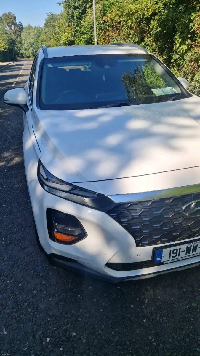 Hyundai Santa Fe2.2 diesel 4wd year 2019
Black lea - Image 3