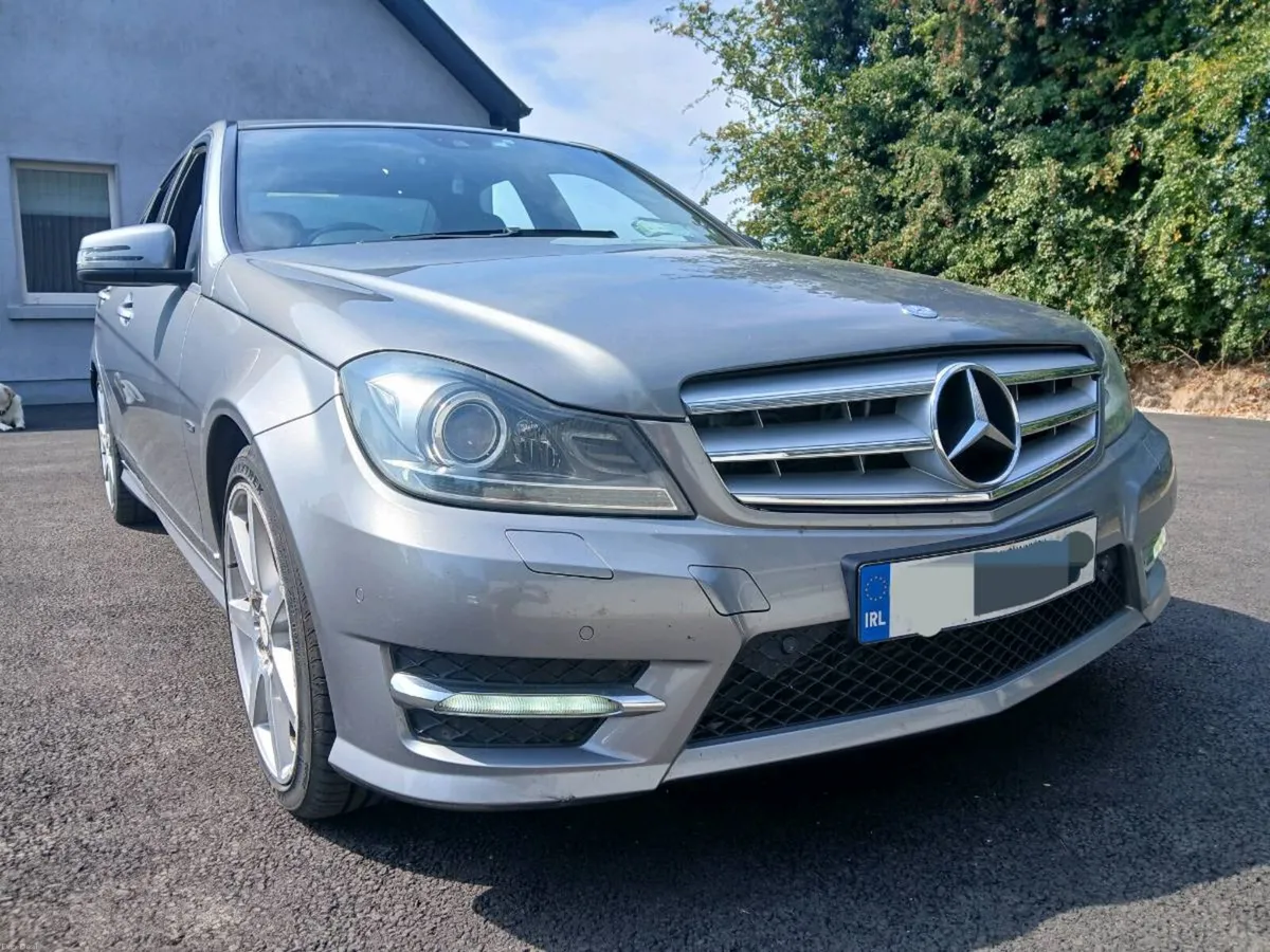 Mercedes C220 manual AMG line with 12 month NCT - Image 2