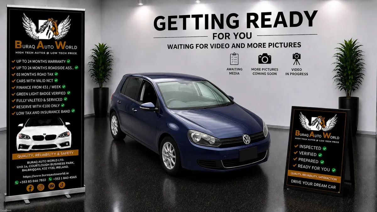 VW Golf 2013 | TSI Blue Motion | NCT: Getting Read