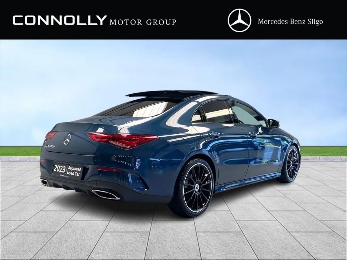 Mercedes-Benz CLA CLA180d Coupe Auto AMG Line, Sun - Image 2