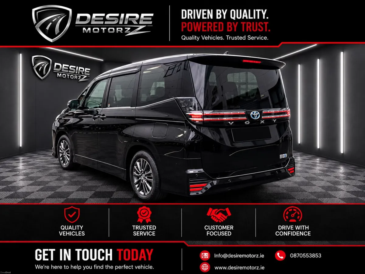 2022 Toyota Voxy 1.8 Hybrid–8-Seater–Low Mileage - Image 3