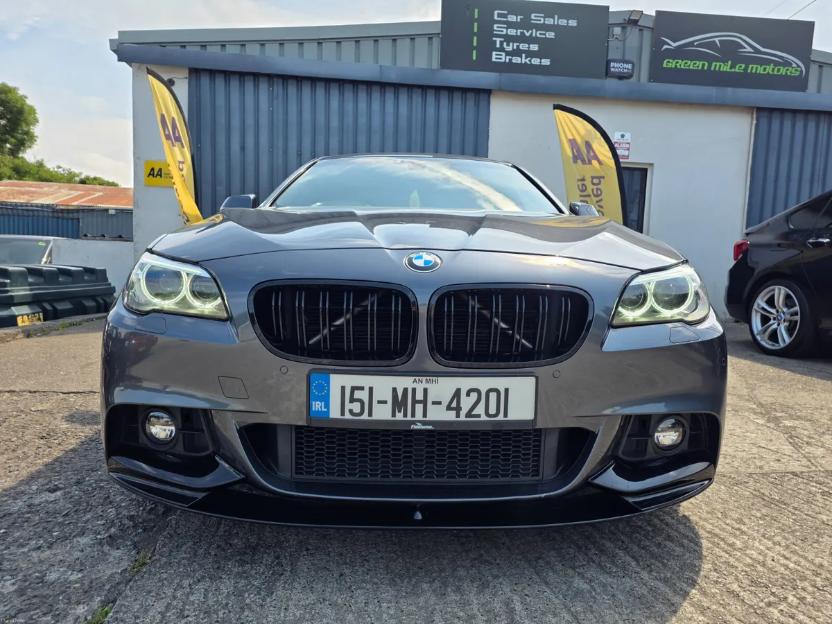 2015 BMW 520D * M-SPORT * LOW MILES * HIGH SPEC - Image 2