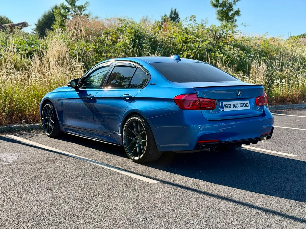 2016 BMW 330E M Sport Estoril Blue Auto - Image 4