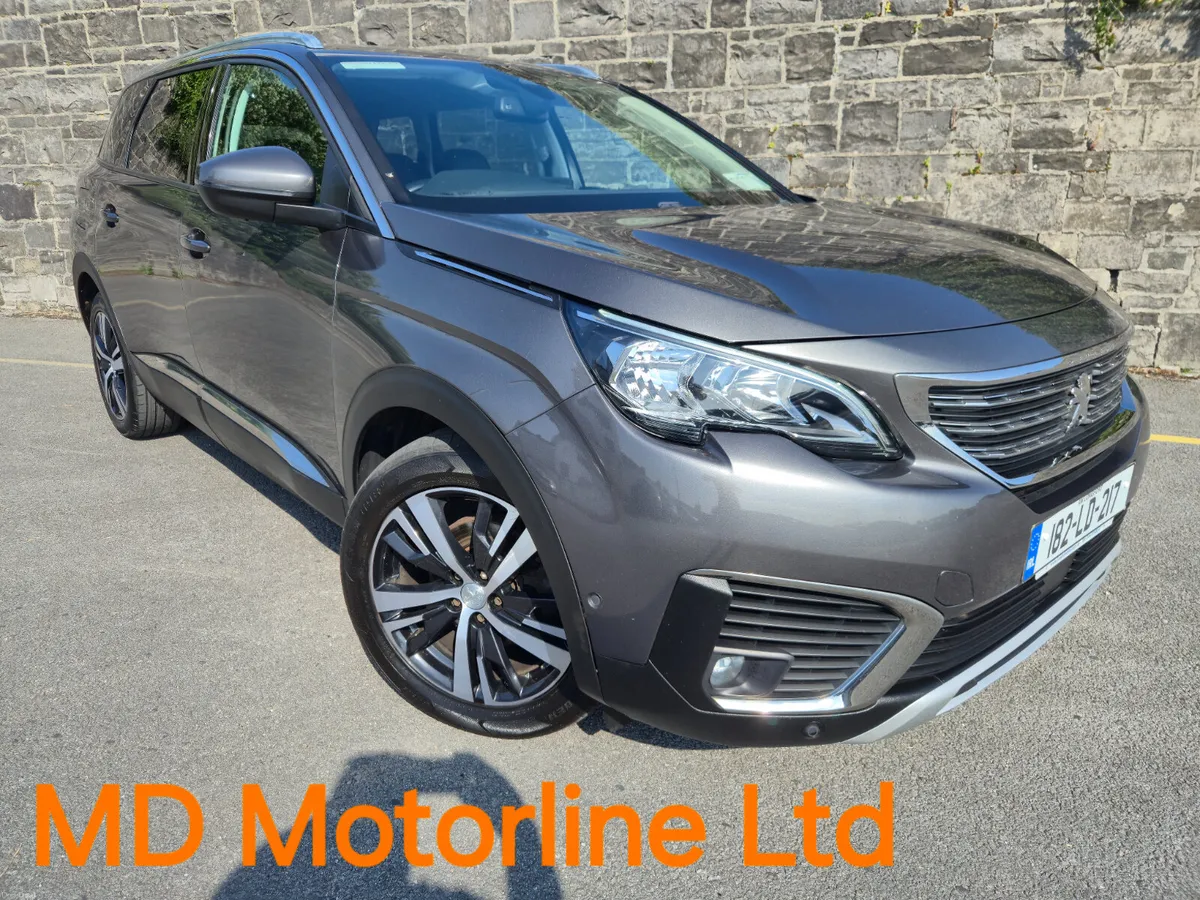 182 Peugeot 5008 Allure 7seater, new NCT, Warranty - Image 1