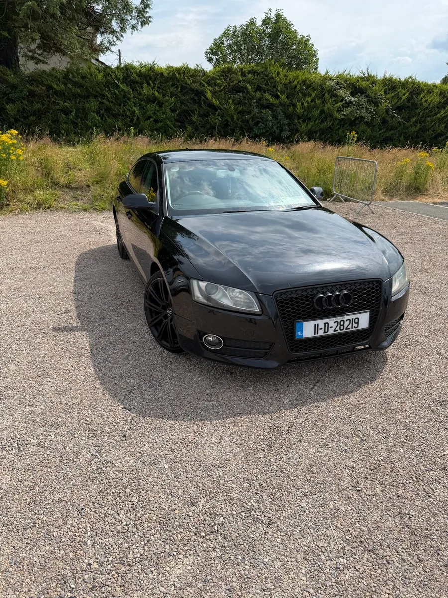 Black Audi A5 2011 - Image 1