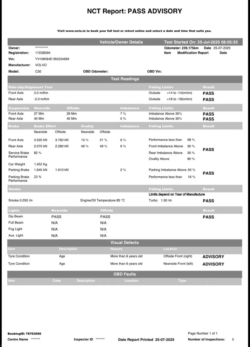 Volvo C30 2011 - NCT until 07/2026 - Image 6