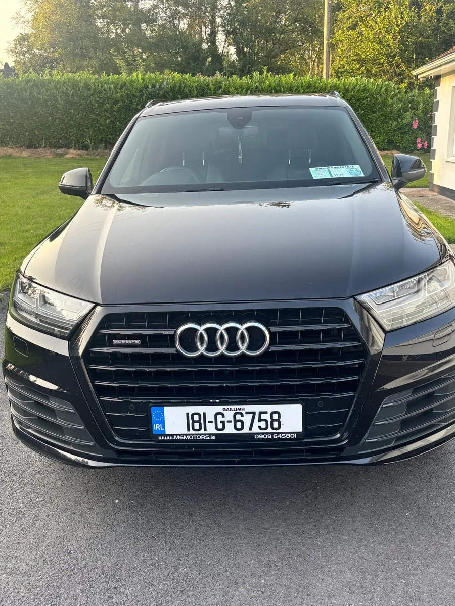 Audi Q7 Black Edition 7 Seats - 2018 - Image 1