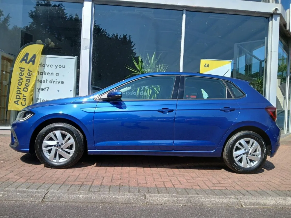 Volkswagen Polo 1.0 TSI 95HP Style DSG, Reef Blue, - Image 4