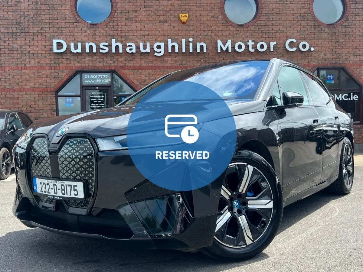 BMW iX XDRIVE 40 M-SPORT AUTO *IRISH CAR & LOW KMS - Image 1