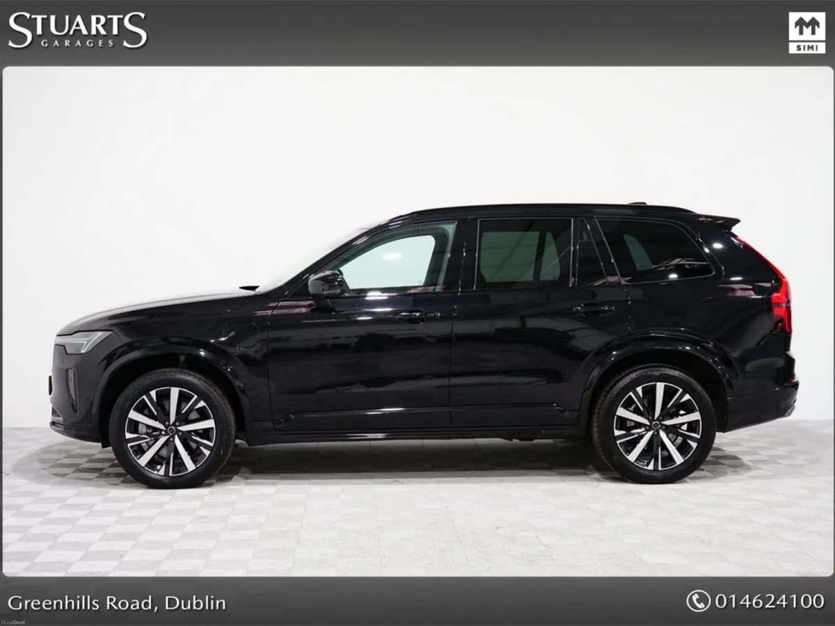 Volvo XC90 PLUS DARK: ONYX BLACK WITH BLACK LEATHE - Image 6
