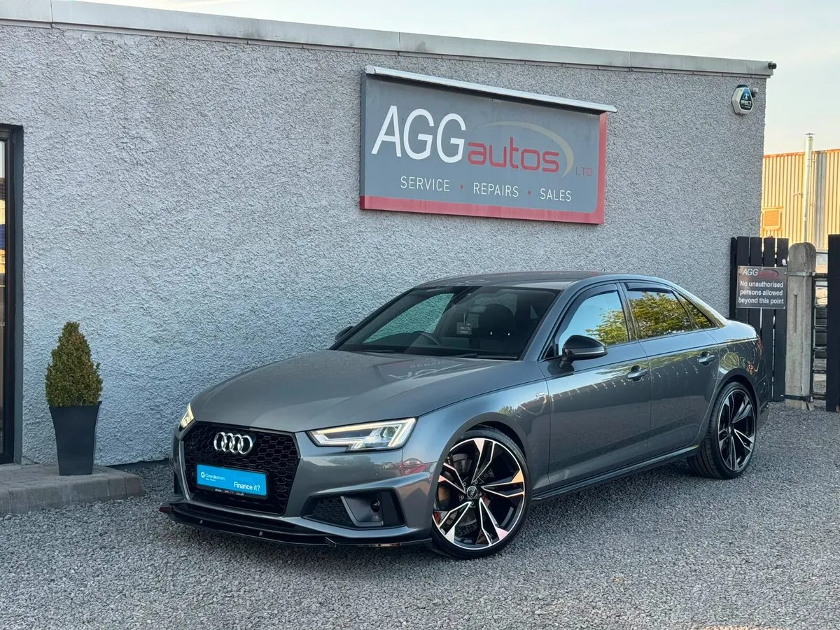 2019 AUDI A4 S LINE GENUINE BLACK EDITION - Image 1