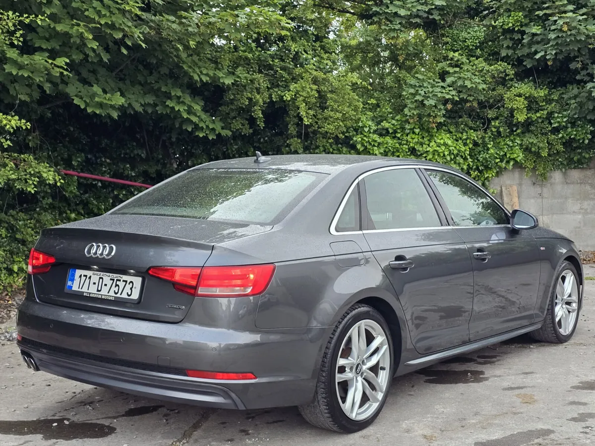 Audi A4 2017 quattro tdi sline auto NCT'd €11,900 - Image 2