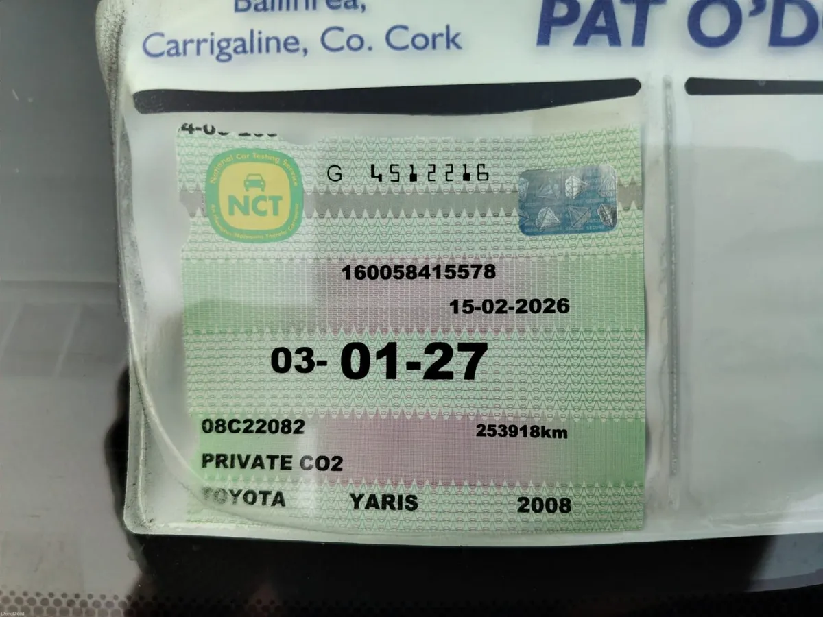 08 TOYOTA YARIS 1.0L NCT 01/27 TAX 11/26!! - Image 6