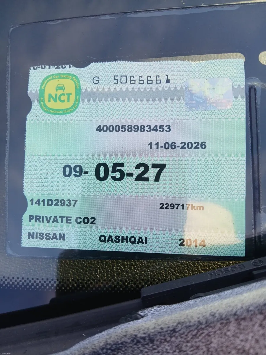 Nissan Qashqai 2014 *NCT 05-27* - Image 2