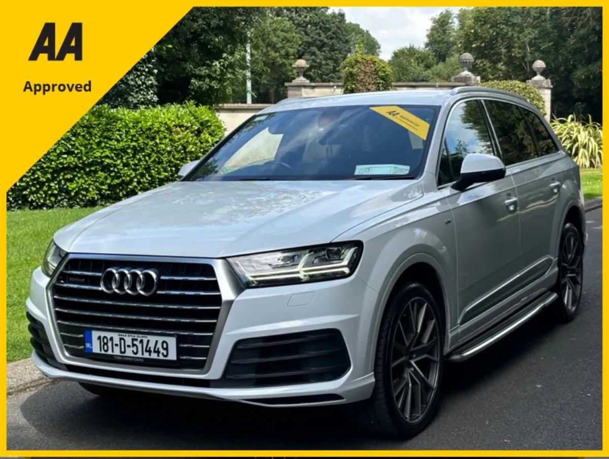 Audi Q7 3.0 TDI 272BHP S-LINE 7 SEAT 2018 - Image 2