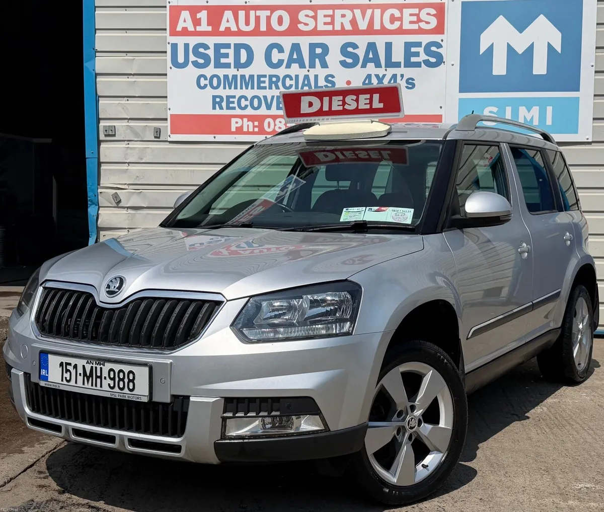 2015 SKODA YETI diesel low mileage - Image 1